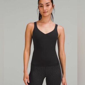 Lululemon Align Waist-Length Tank Top *Light Support, Black, Size 4